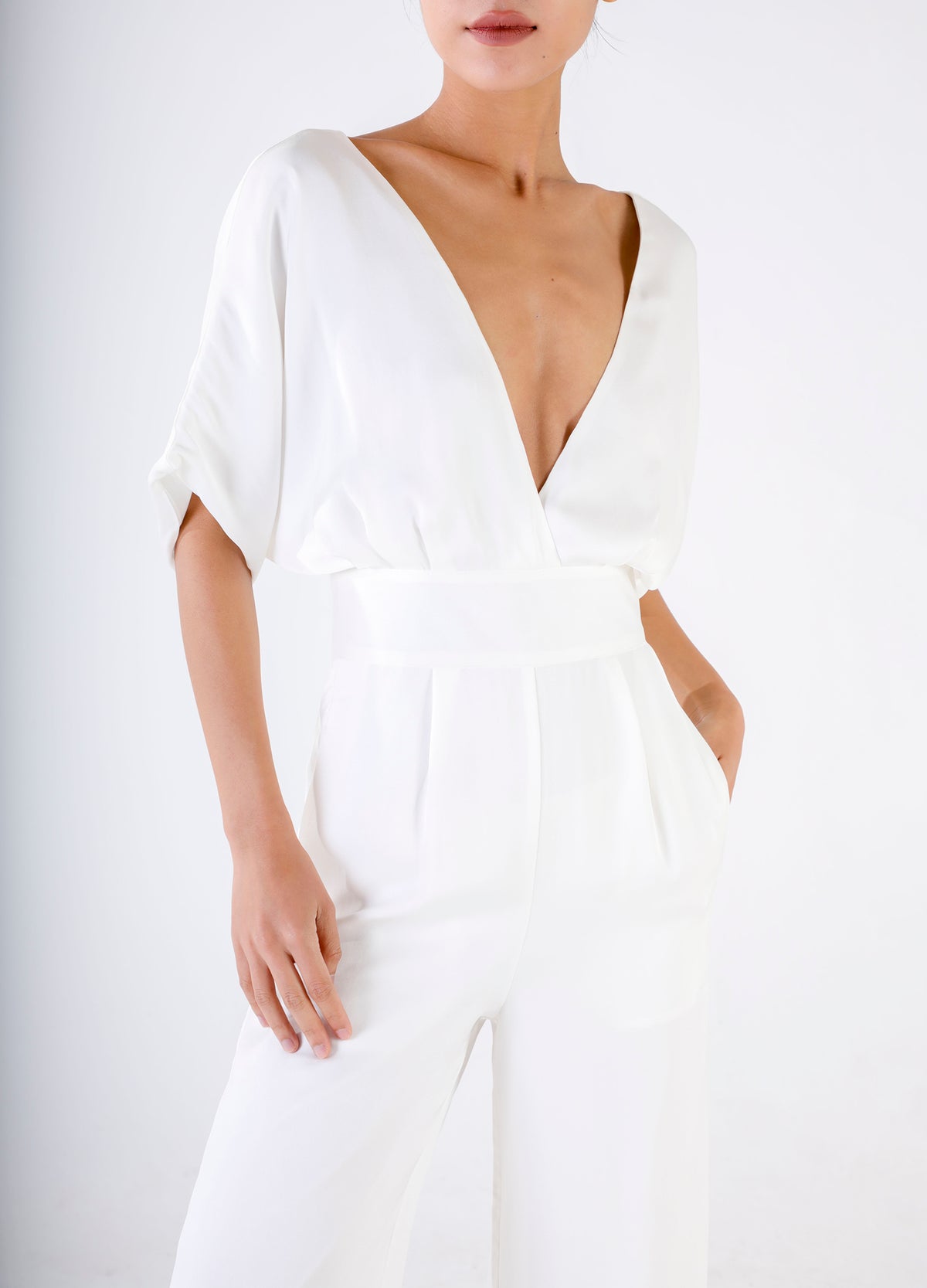Ginny Jumpsuit - White