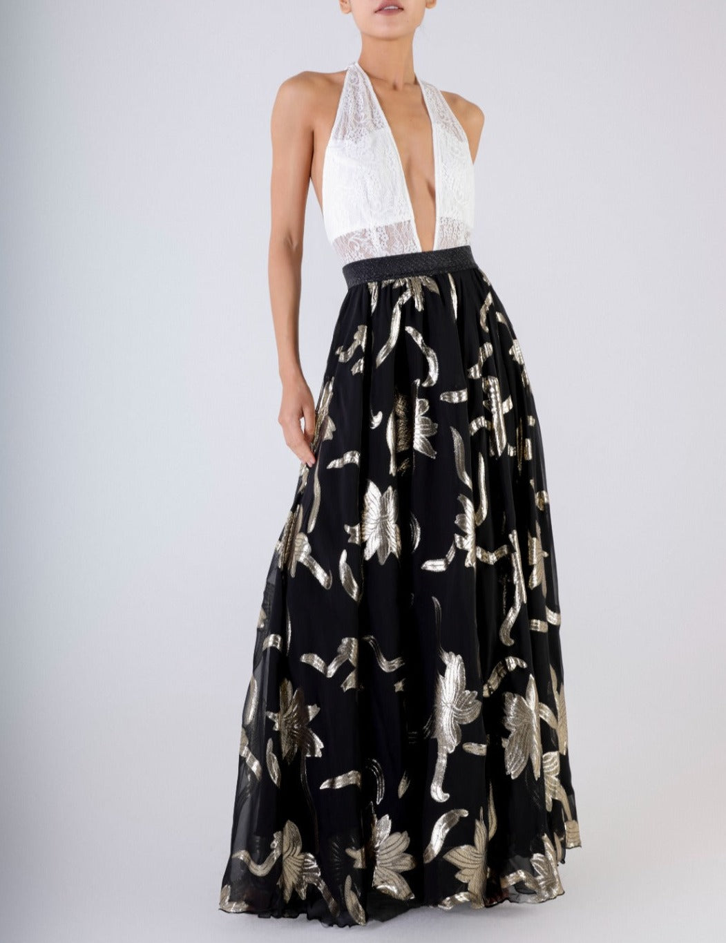 Grace Maxi Skirt - Black