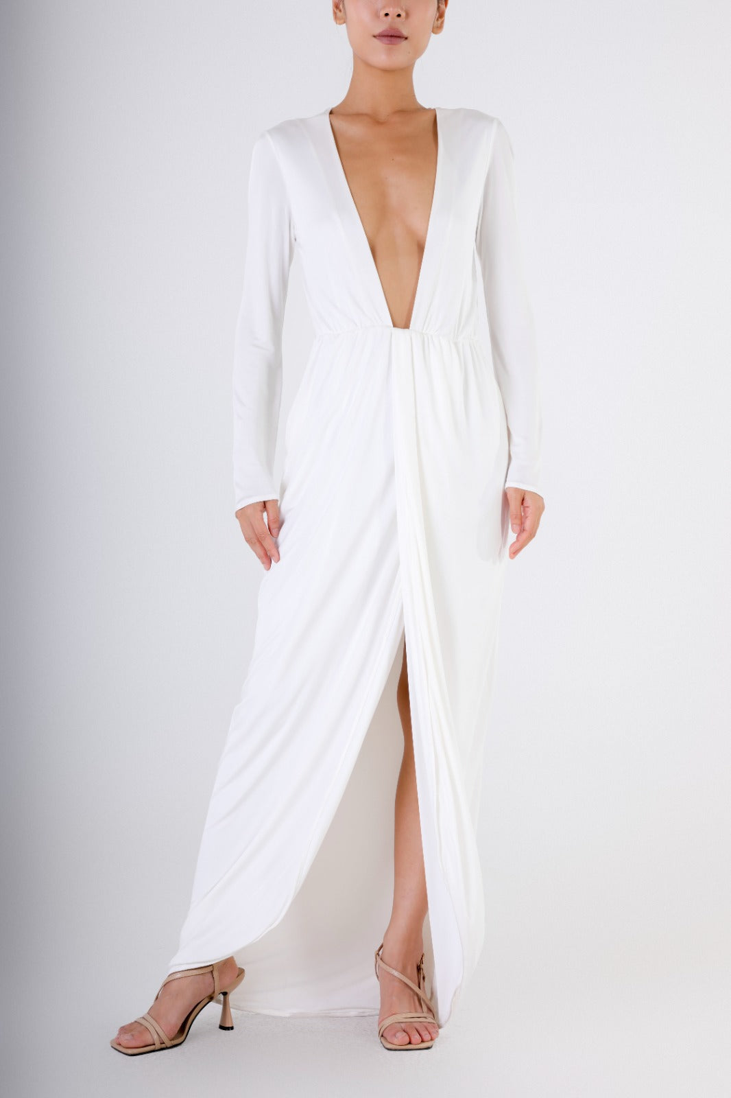 Hong Kong Dress White Charlotta Gandolfo