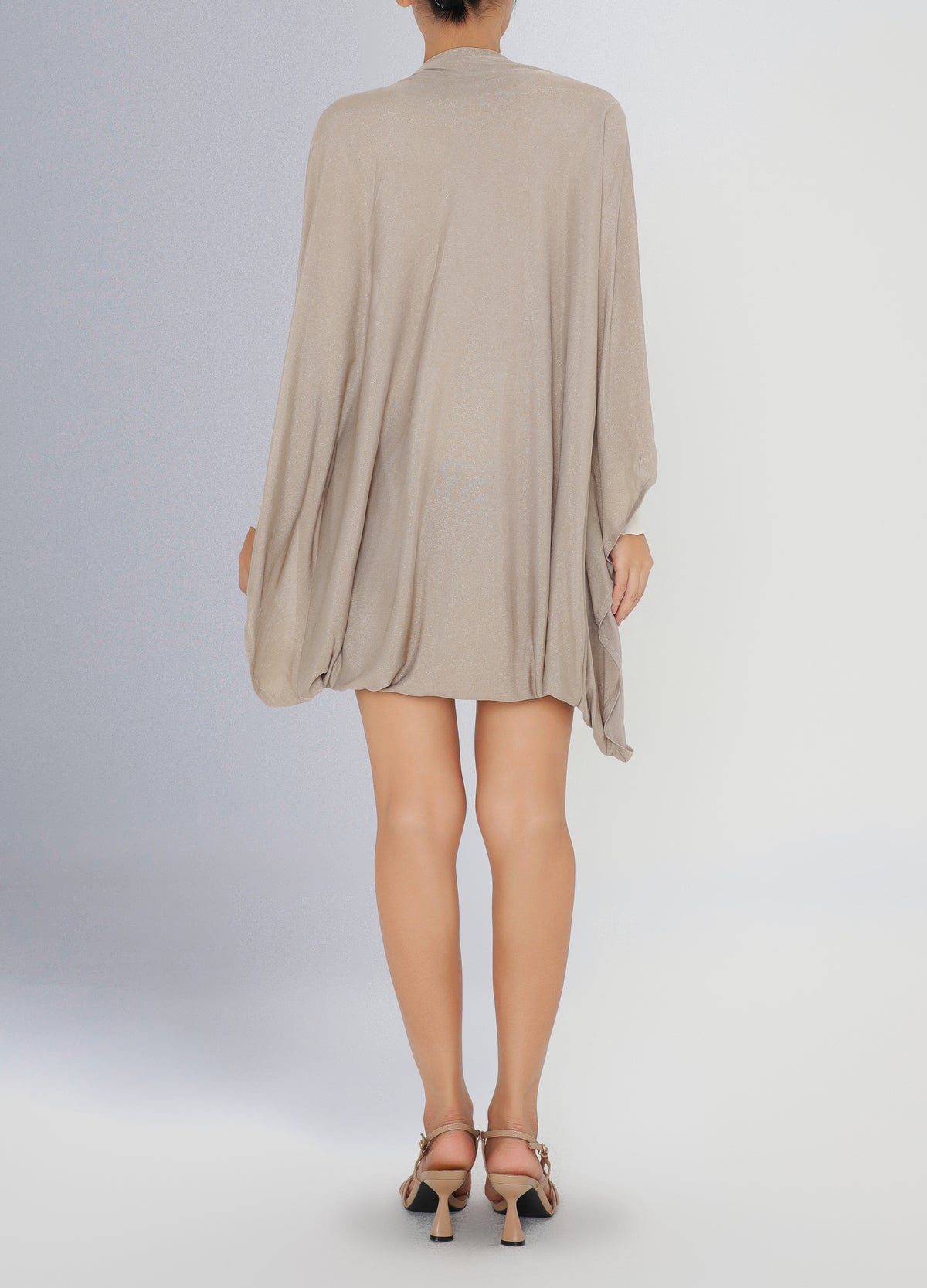 Knit Silk Cover-up - Gold