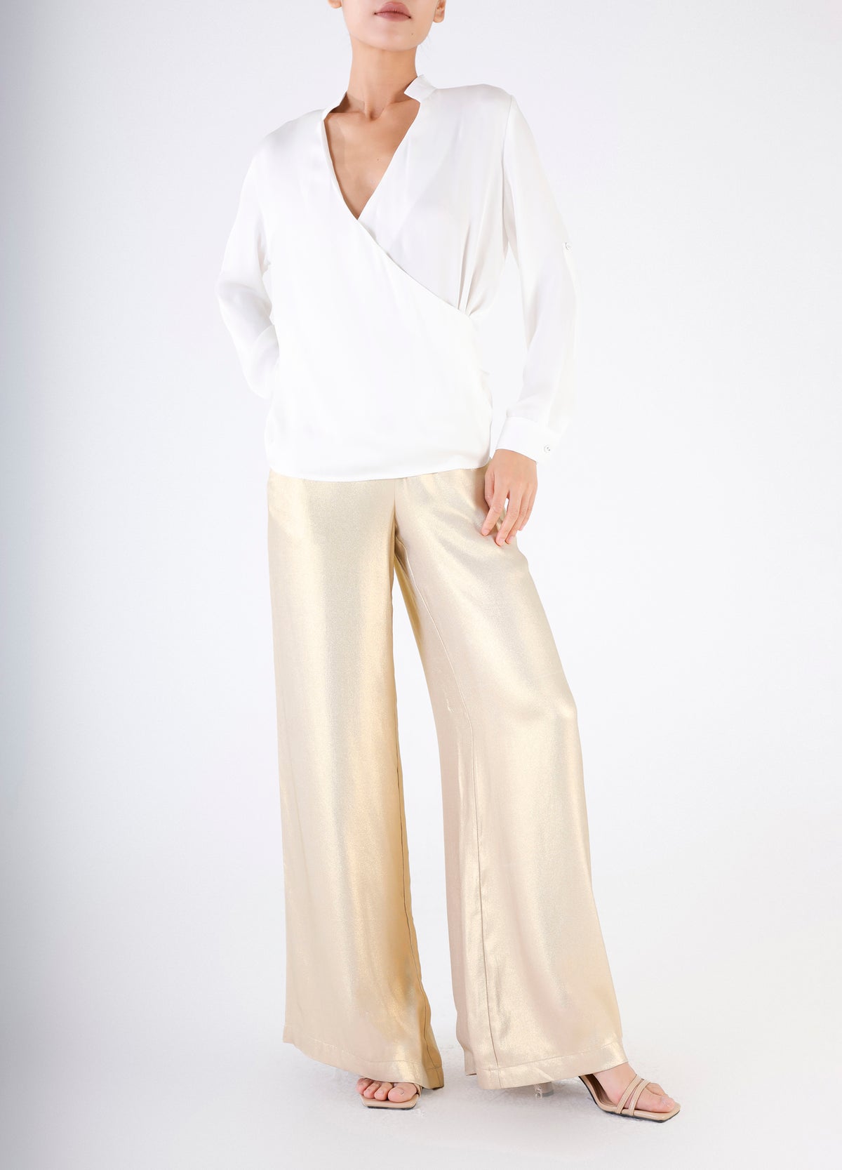 Slim Pants Gold