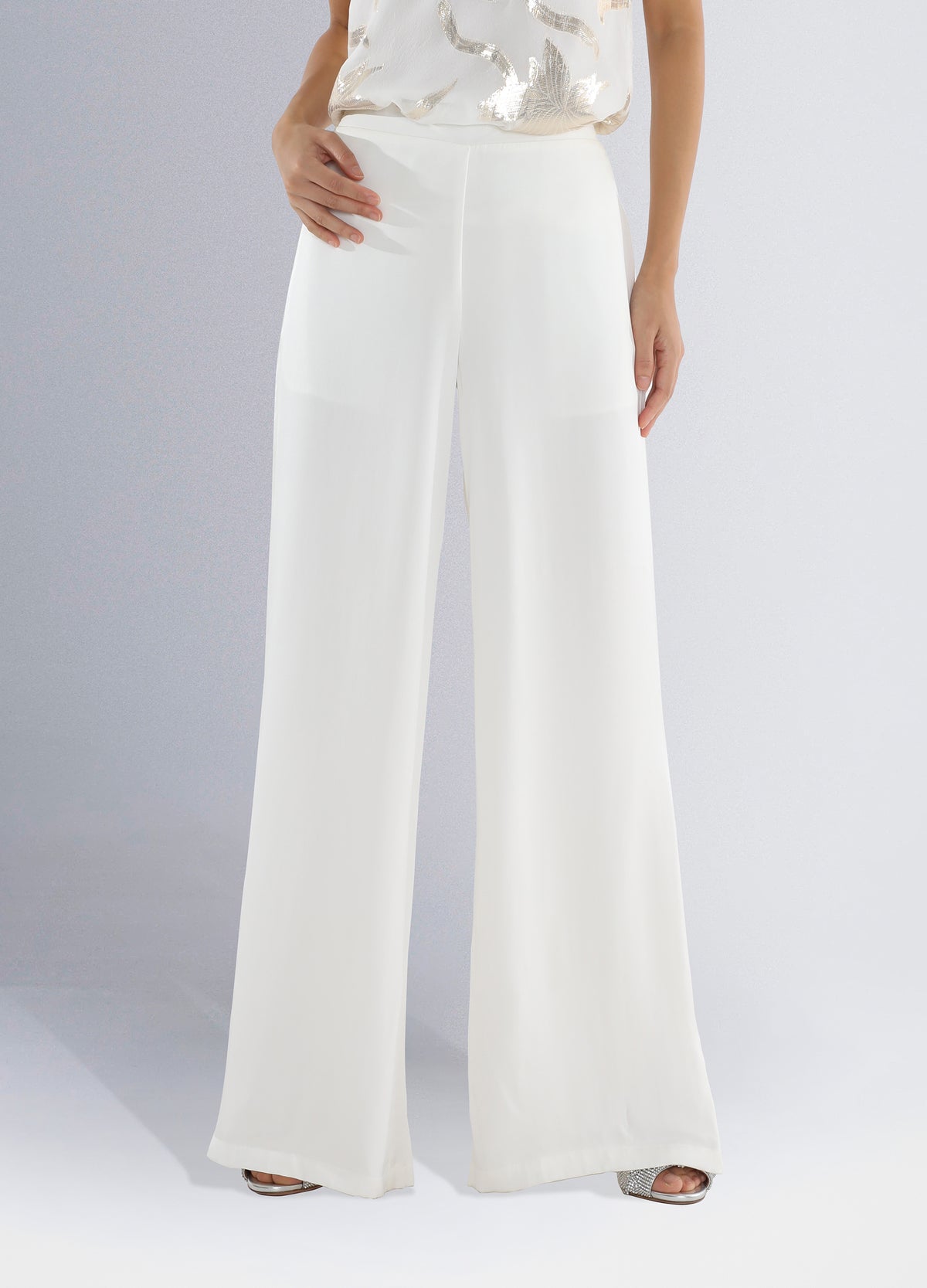 Slim Pants - White